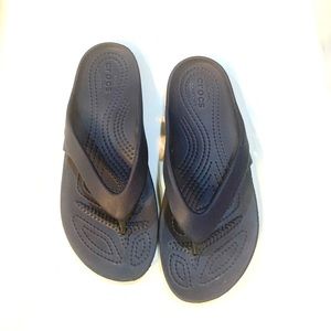 Croc flip flops